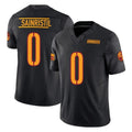Kieara W.Commanders #0 Mike Sainristil Player Black Vapor F.U.S.E. Limited Stitched Jerseys