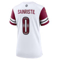 Kieara W.Commanders #0 Mike Sainristil Player White Home Game Stitched Jerseys