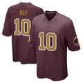 Kieara W.Commanders #10 Tress Way Player Burgundy Alternate Home Game Stitched Jerseys