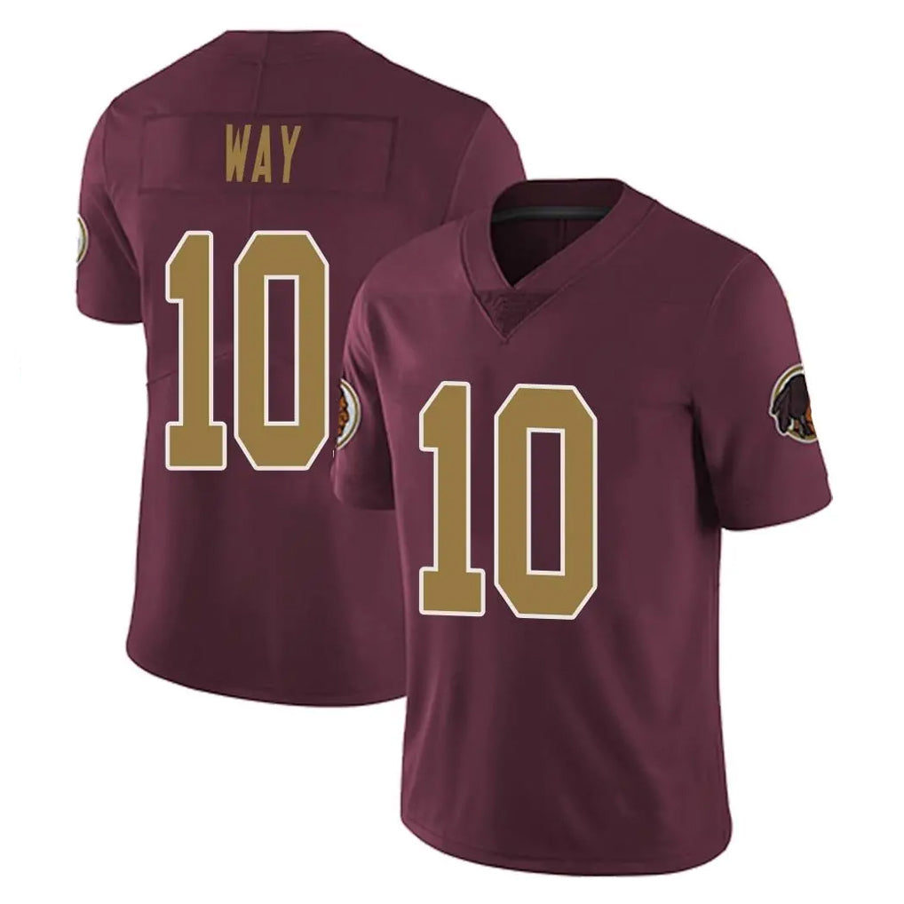 Kieara W.Commanders #10 Tress Way Player Burgundy Alternate Vapor Untouchable Home Game Stitched Jerseys