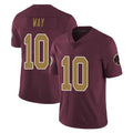 Kieara W.Commanders #10 Tress Way Player Burgundy Alternate Vapor Untouchable Home Game Stitched Jerseys