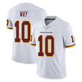 Kieara W.Commanders #10 Tress Way Player White Limited Vapor Untouchable Home Game Stitched Jerseys