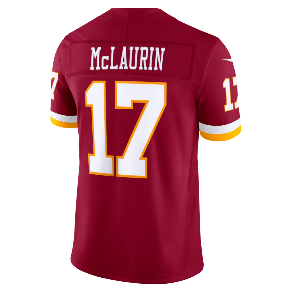 Kieara W.Commanders #17 Terry McLaurin Burgundy Team Vapor F.U.S.E. Stitched Limited Jerseys
