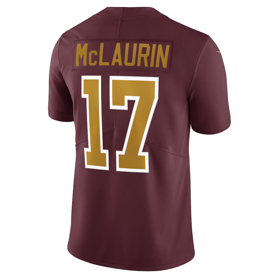Kieara W.Commanders #17 Terry McLaurin Player Burgundy Alternate Vapor Limited Stitched Jerseys