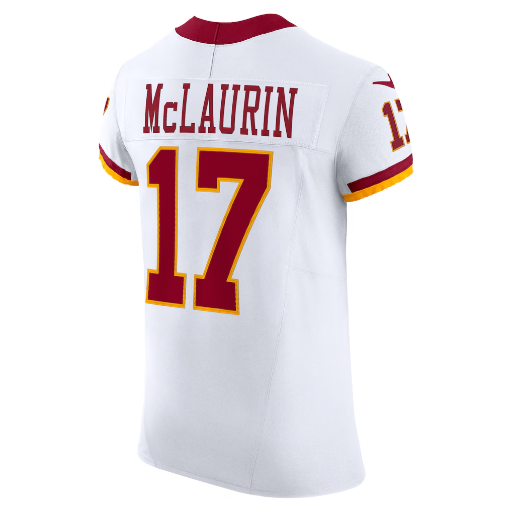 Kieara W.Commanders #17 Terry McLaurin White Alternate 2 Super Bowl Era Vapor F.U.S.E. Elite Stitched Jerseys