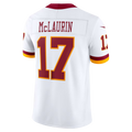 Kieara W.Commanders #17 Terry McLaurin White Vapor F.U.S.E. Stitched Limited Jerseys