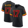 Kieara W.Commanders #17 Terry Mclaurin Player Black Limited Home Game Stitched Jerseys