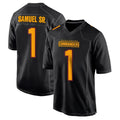 Kieara W.Commanders #1 Deebo Samuel Sr Player Black Fashion Game Football Jerseys