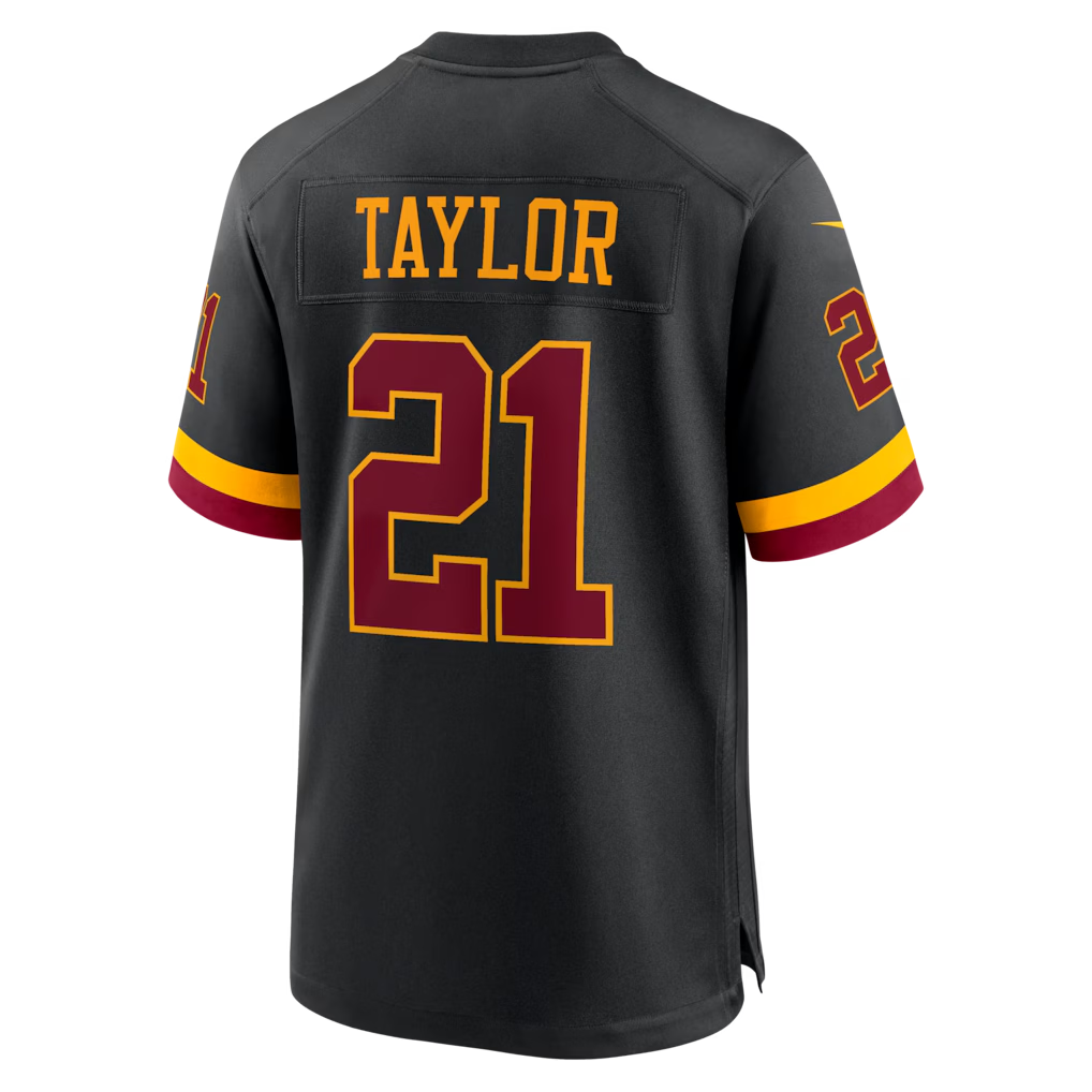 Kieara W.Commanders #21 Sean Taylor Black Hail Raiser Alternate Retired Player Game Stitched Jerseys