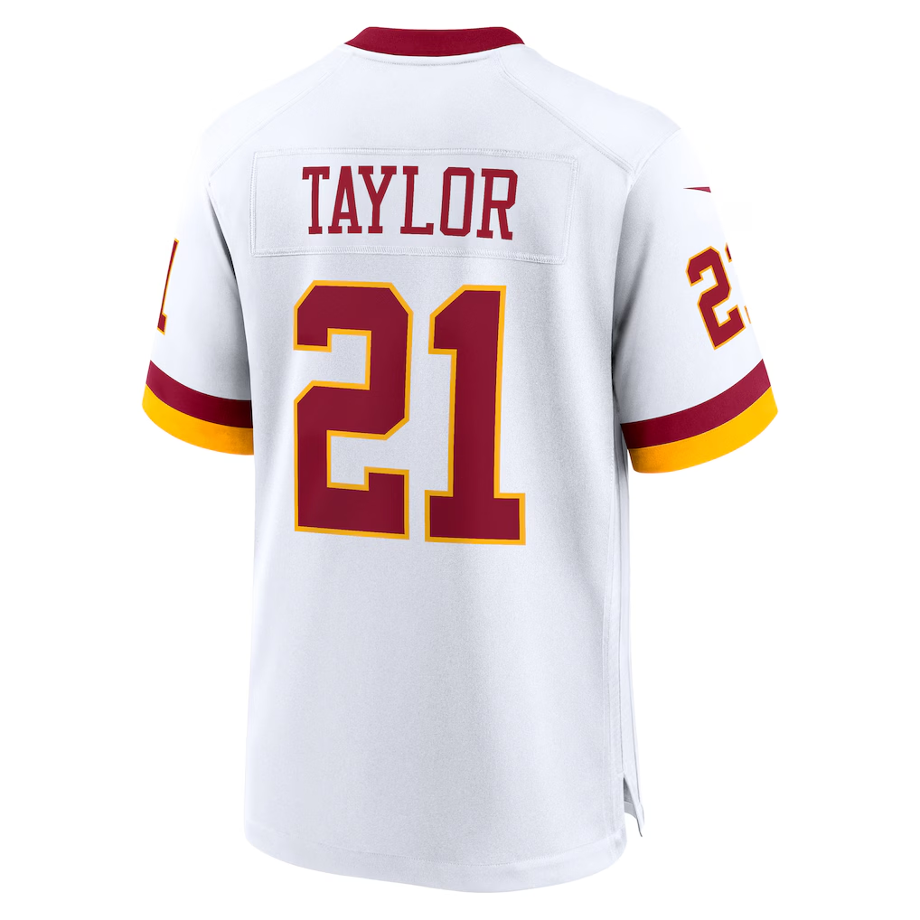 Kieara W.Commanders #21 Sean Taylor White Game Super Bowl Era Stitched Jerseys