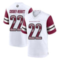 Kieara W.Commanders #22 Jacory Croskey-Merritt Player White Limited Home Game Stitched Jerseys