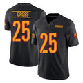 Kieara W.Commanders #25 Nick Cross Player Black Limited Vapor F.U.S.E. Home Game Stitched Jerseys