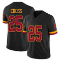 Kieara W.Commanders #25 Nick Cross Player Black Limited Vapor Home Game Stitched Jerseys