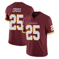 Kieara W.Commanders #25 Nick Cross Player Burgundy Limited Team Color Vapor Untouchable Home Game Stitched Jerseys