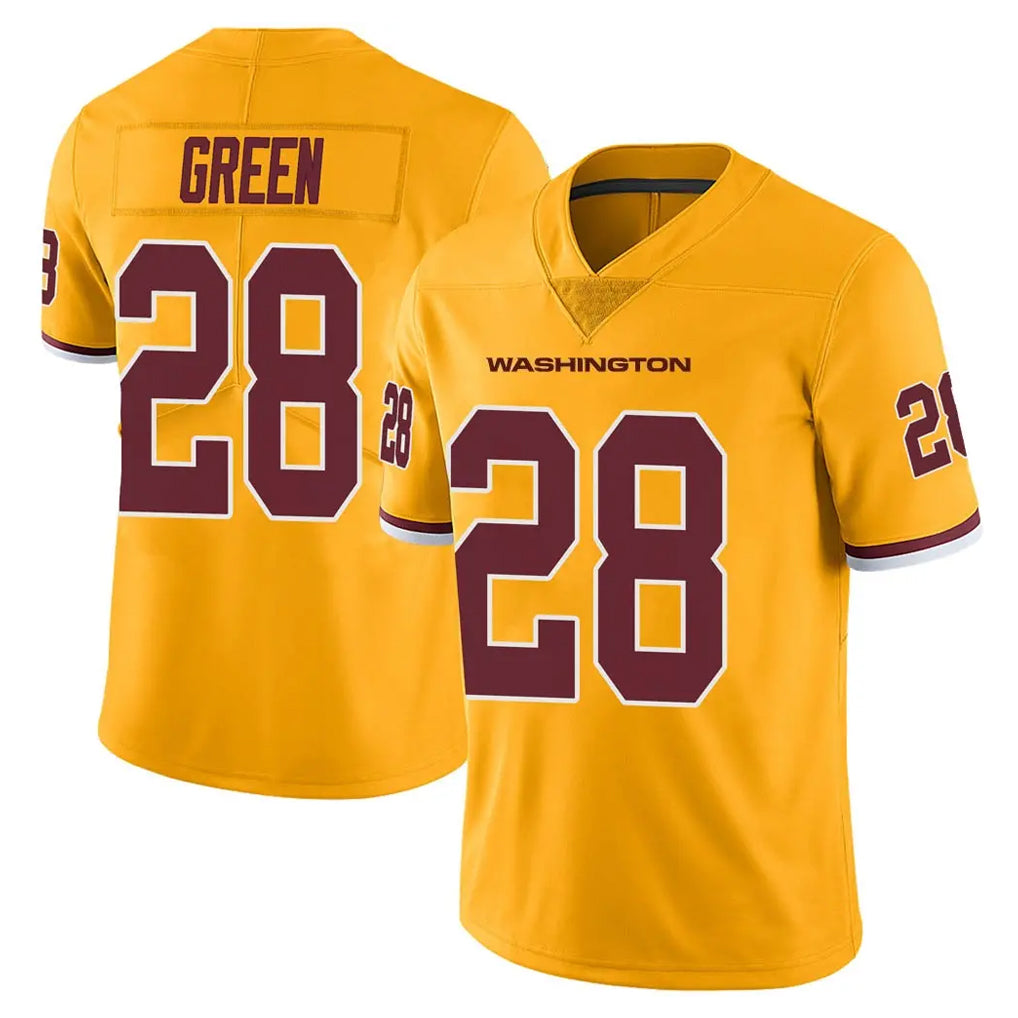 Kieara W.Commanders #28 Darrell Green Player  Gold Vapor Limited Stitched Jerseys