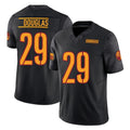 Kieara W.Commanders #29 Rasul Douglas Player Black Limited Vapor F.U.S.E. Home Game Stitched Jerseys