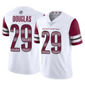 Kieara W.Commanders #29 Rasul Douglas Player White Limited Vapor Home Game Stitched Jerseys
