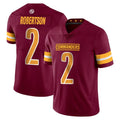 Kieara W.Commanders #2 Amik Robertson Player Burgundy Limited Vapor Home Game Stitched Jerseys