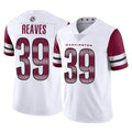 Kieara W.Commanders #39 Jeremy Reaves Player White Limited Vapor Home Game Stitched Jerseys