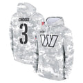 Kieara W.Commanders #3 Stefon Diggs Player Arctic Camo Limited Salute to Service Pullover Hoodies Game Stitched Jerseys