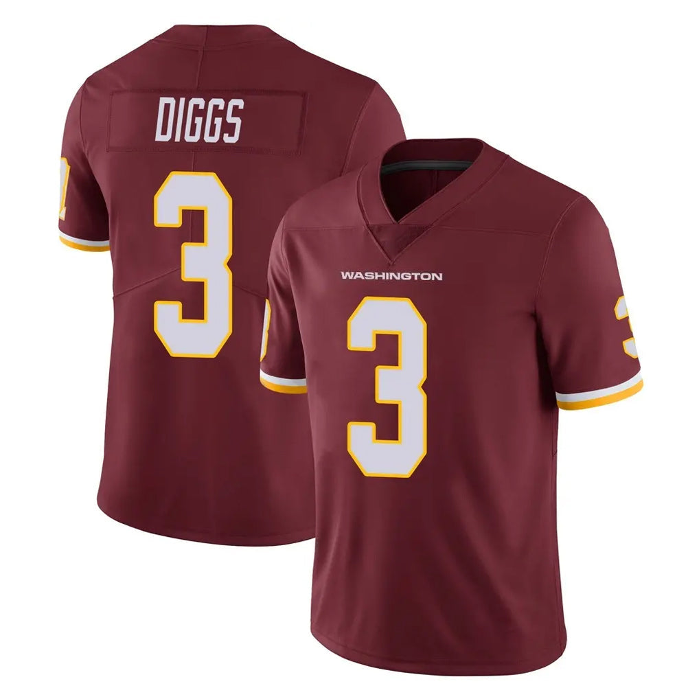 Kieara W.Commanders #3 Stefon Diggs Player Burgundy Limited Team Color Vapor Untouchable Home Game Stitched Jerseys