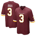 Kieara W.Commanders #3 Stefon Diggs Player Burgundy Team Color Home Game Stitched Jerseys