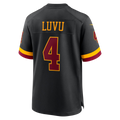 Kieara W.Commanders #4 Frankie Luvu Black Hail Raiser Alternate Game Stitched Jerseys