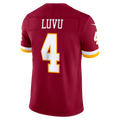 Kieara W.Commanders #4 Frankie Luvu Burgundy Team Vapor F.U.S.E. Stitched Limited Jerseys