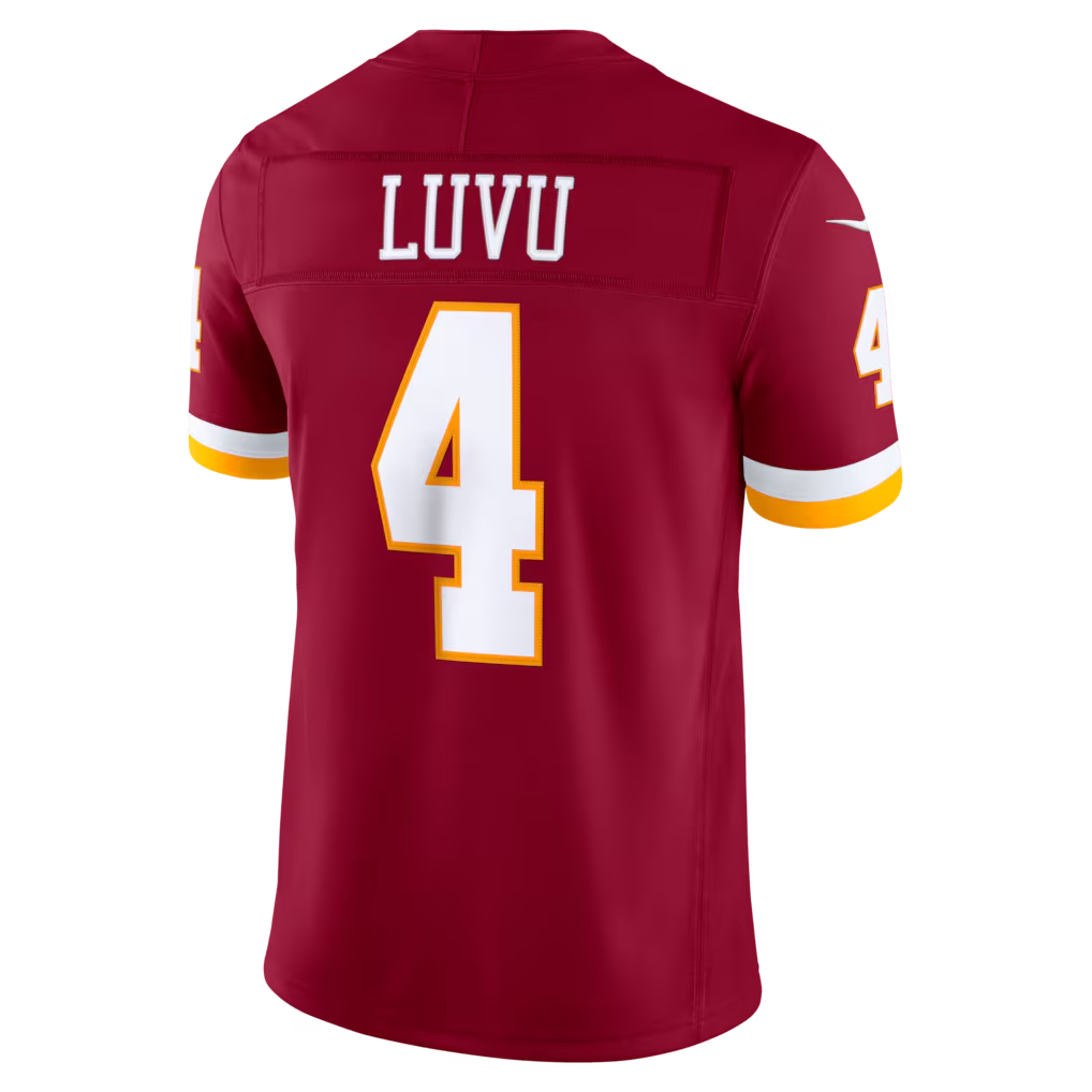 Kieara W.Commanders #4 Frankie Luvu Burgundy Team Vapor F.U.S.E. Stitched Limited Jerseys