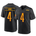 Kieara W.Commanders #4 Frankie Luvu Player Black Home Game Stitched Jerseys