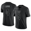 Kieara W.Commanders #4 Frankie Luvu Player Black RFLCTV Limited Stitched Jerseys