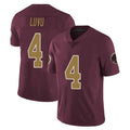 Kieara W.Commanders #4 Frankie Luvu Player Burgundy Alternate Vapor Untouchable Home Game Stitched Jerseys