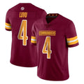 Kieara W.Commanders #4 Frankie Luvu Player Burgundy Limited Vapor Home Game Stitched Jerseys