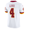 Kieara W.Commanders #4 Frankie Luvu White Vapor F.U.S.E. Stitched Limited Jerseys