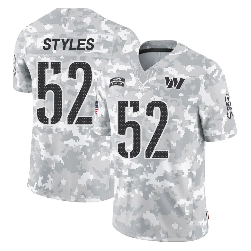 Kieara W.Commanders #52 Sonny Styles Player Arctic Camo Limited Salute To Service Home Game Stitched Jerseys