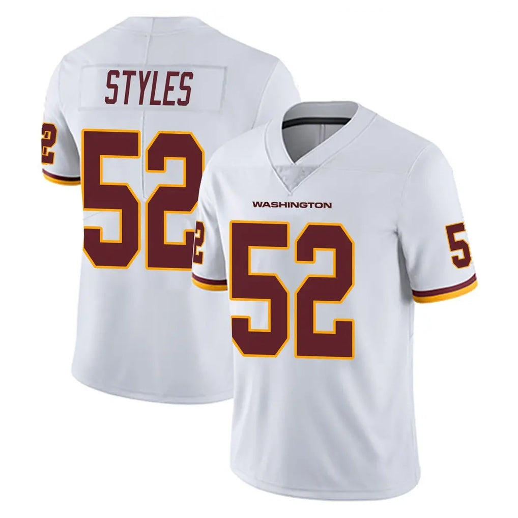 Kieara W.Commanders #52 Sonny Styles Player White Limited Vapor Untouchable Home Game Stitched Jerseys