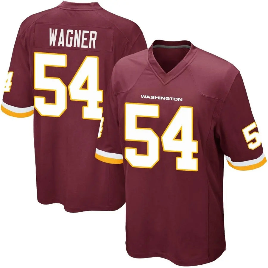 Kieara W.Commanders #54 Bobby Wagner Player Burgundy Game Stitched Jerseys