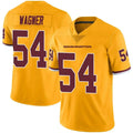 Kieara W.Commanders #54 Bobby Wagner Player Limited Gold Color Rush Stitched Jerseys