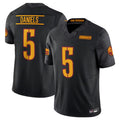 Kieara W.Commanders #5 Jayden Daniels Player Black Vapor F.U.S.E. Limited Stitched Jerseys