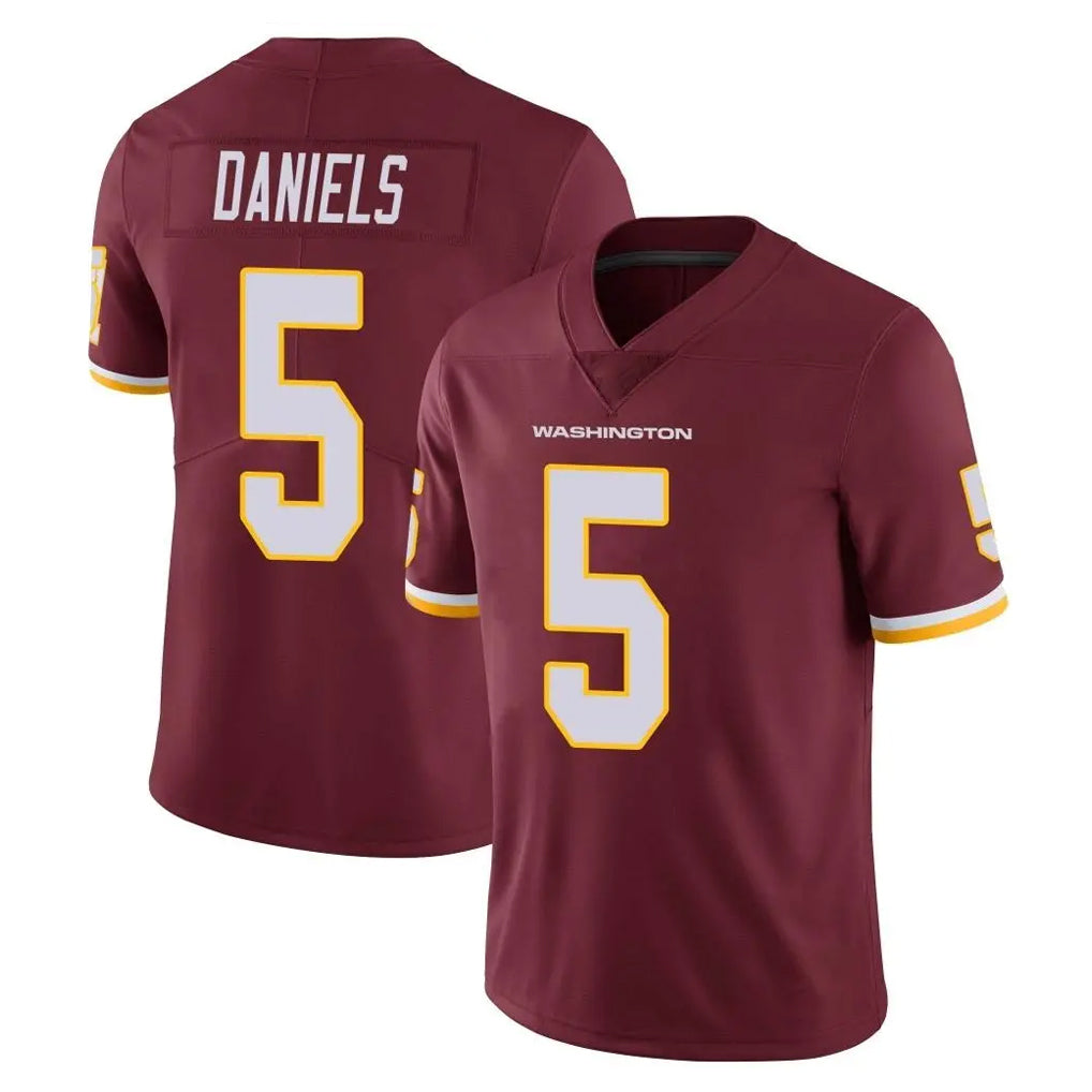 Kieara W.Commanders #5 Jayden Daniels Player Burgundy Limited Team Color Vapor Untouchable Home Game Stitched Jerseys