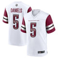 Kieara W.Commanders #5 Jayden Daniels White 2024 Draft First Round Pick Player Game Stitched Jerseys