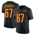 Kieara W.Commanders #67 Nick Allegretti Player Black Limited Vapor F.U.S.E. Home Game Stitched Jerseys