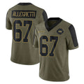 Kieara W.Commanders #67 Nick Allegretti Player Olive Salute To Service Limited Game Stitched Jerseys