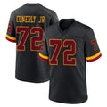 Kieara W.Commanders #72 Josh Conerly Jr. Player Black Limited Home Game Stitched Jerseys