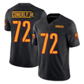 Kieara W.Commanders #72 Josh Conerly Jr. Player Black Limited Vapor F.U.S.E. Home Game Stitched Jerseys