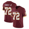 Kieara W.Commanders #72 Josh Conerly Jr. Player Burgundy Limited Team Color Vapor Untouchable Home Game Stitched Jerseys