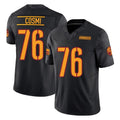 Kieara W.Commanders #76 Sam Cosmi Player Black Limited Vapor F.U.S.E. Home Game Stitched Jerseys