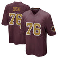 Kieara W.Commanders #76 Sam Cosmi Player Burgundy Alternate Home Game Stitched Jerseys