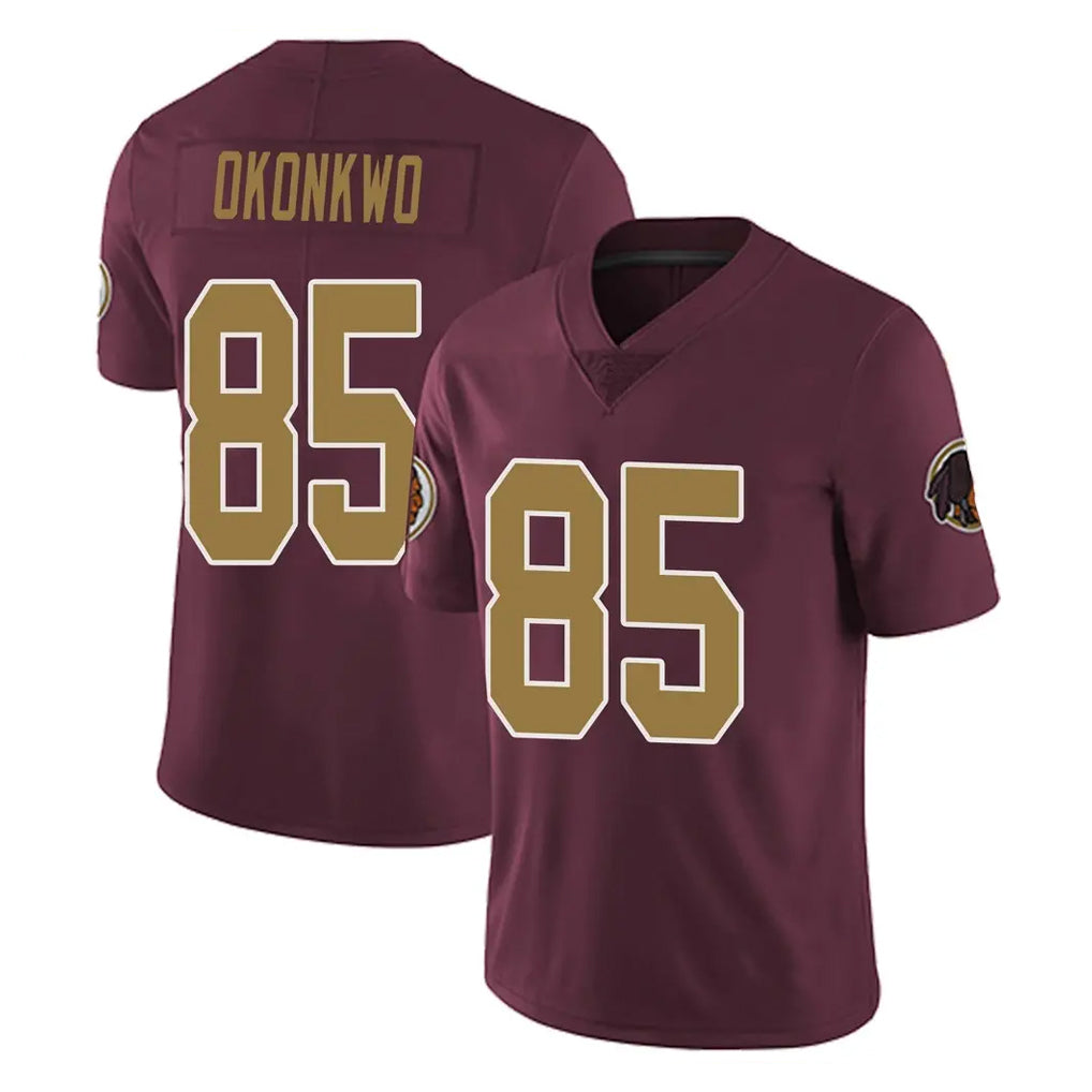 Kieara W.Commanders #85 Chig Okonkwo Player Burgundy Alternate Vapor Untouchable Home Game Stitched Jerseys