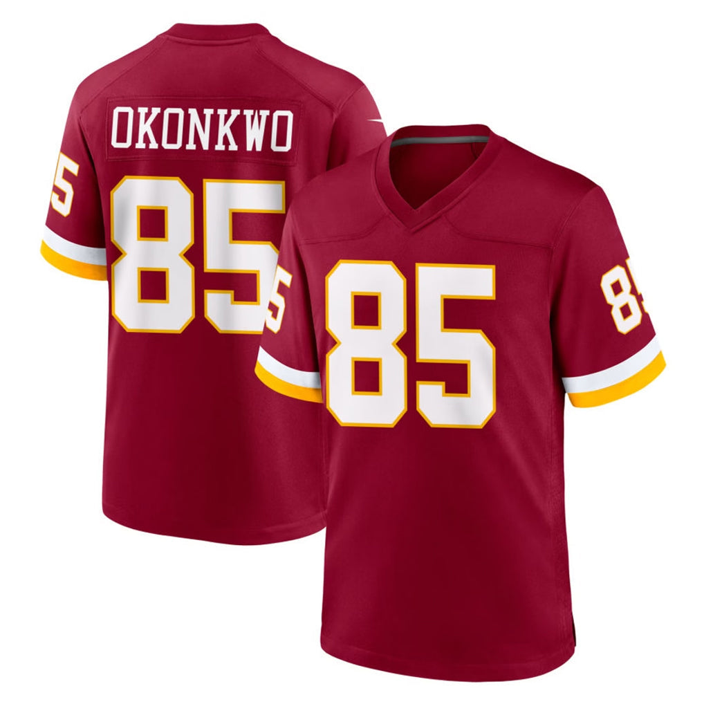 Kieara W.Commanders #85 Chig Okonkwo Player Burgundy Game Home Stitched Jerseys